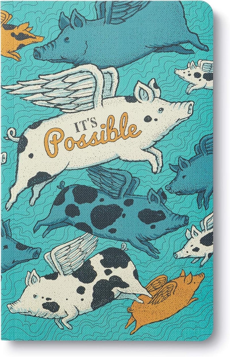 Compendium Softcover Journal - It’s Possible – A Write Now Journal with 128 Lined Pages, 5″W x 8″H - Image 1